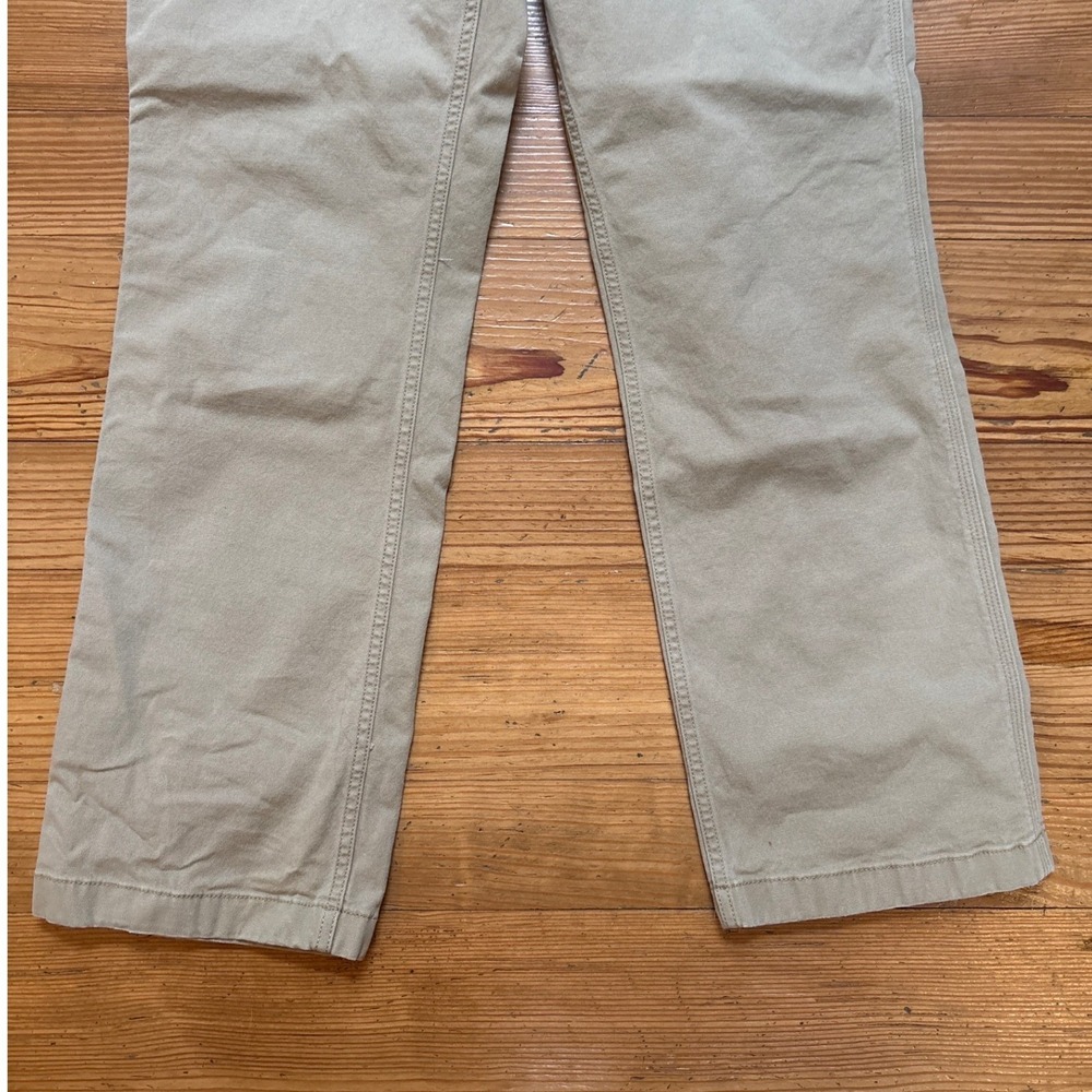 Carhartt Carpenter Pants Tan Relaxed Fit Utility Canvas SIZE 32x32 - Picture 2 of 7